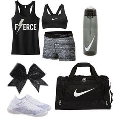 Cheer tryout outfit