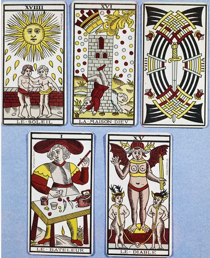 tarot deck of cards